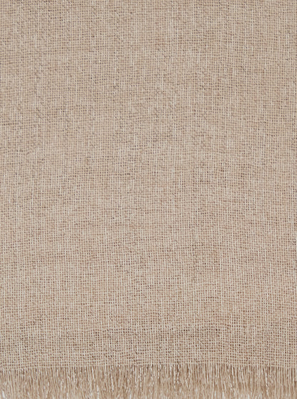 Scarf in Cashmere Blend — Beige