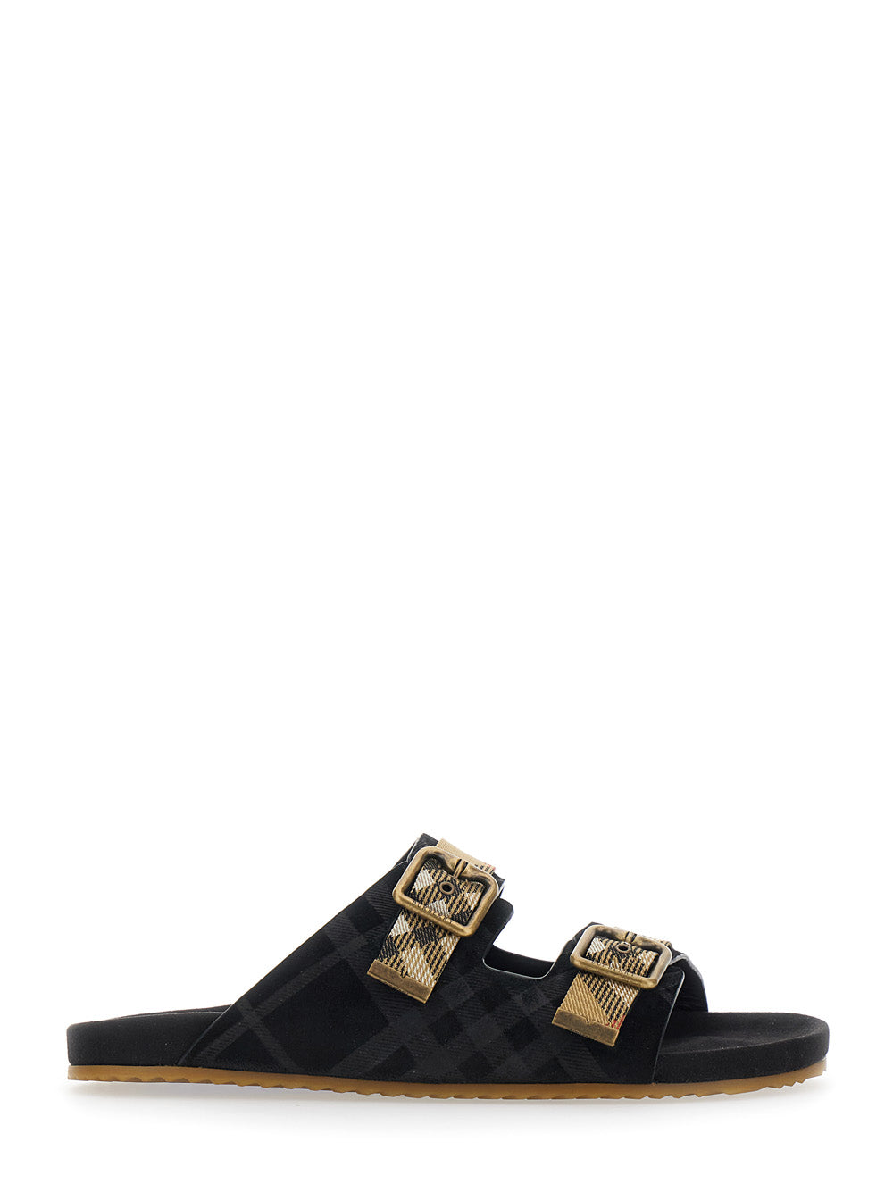 Sandals Urchin Black Leather-Blend