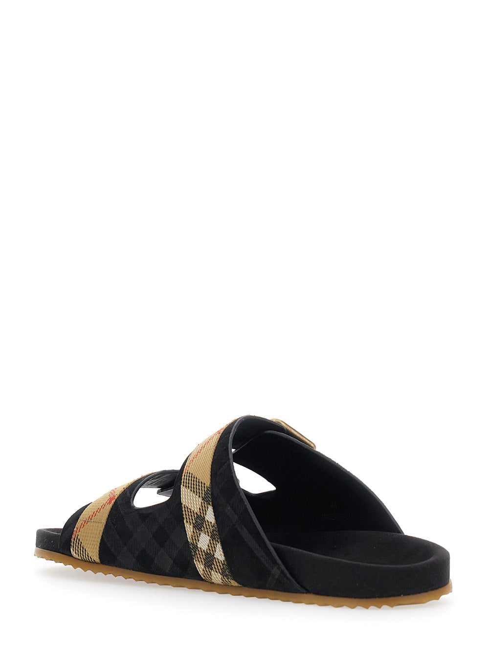 Sandals Urchin Black Leather-Blend