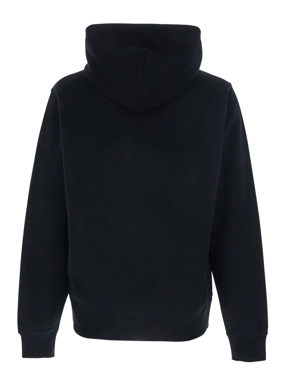 Hoodie With Lettering Logo, Black