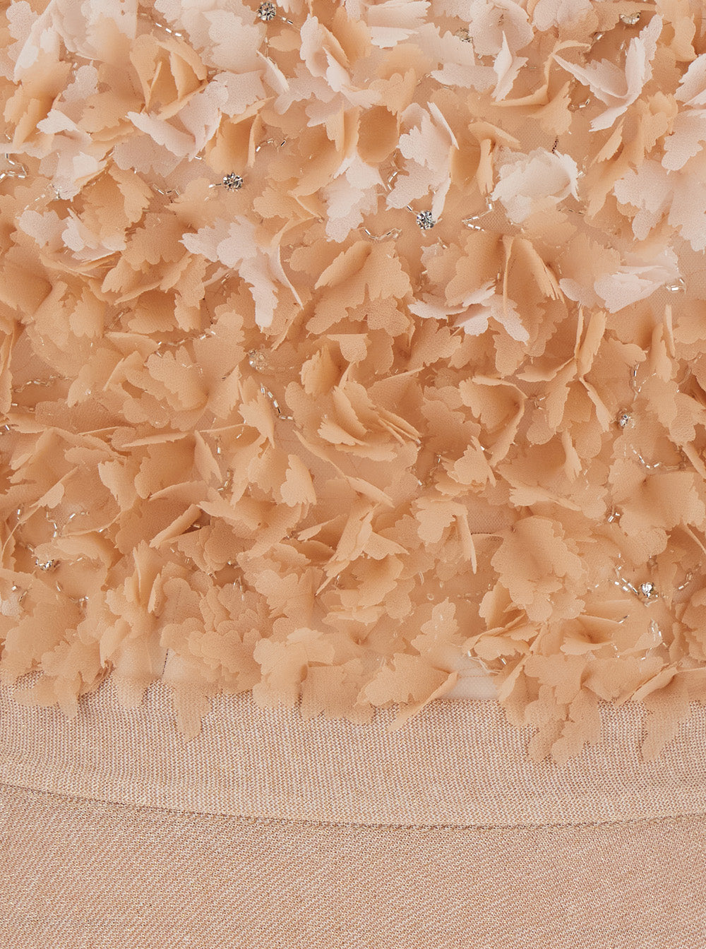 Long Dress Beige Viscose Blend