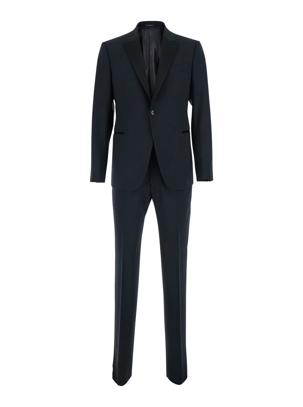 Suit Slim-Fit Blue Wool