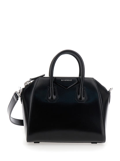Handbag Antigona Black Leather