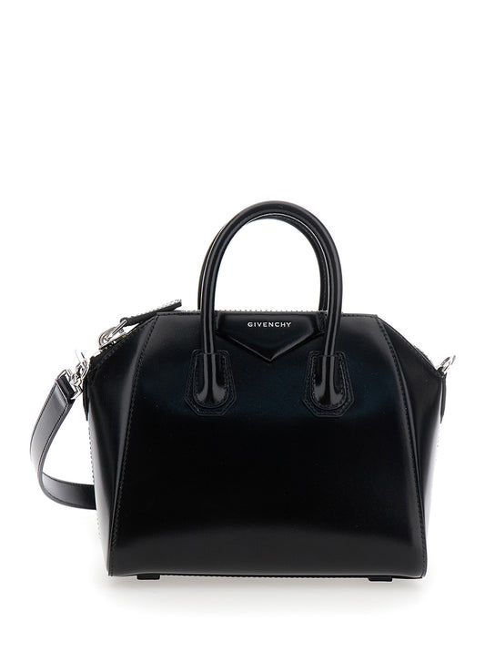Handbag Antigona Black Leather