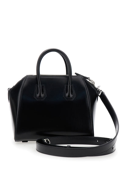 Handbag Antigona Black Leather