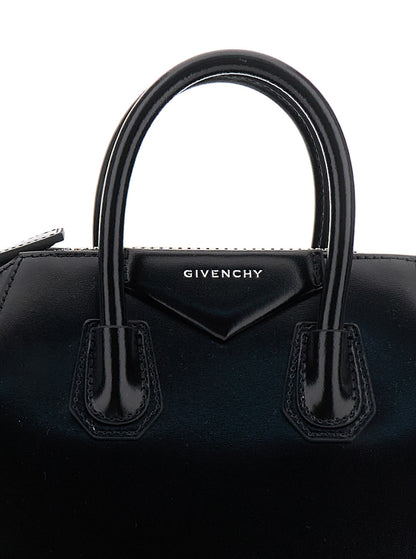 Handbag Antigona Black Leather