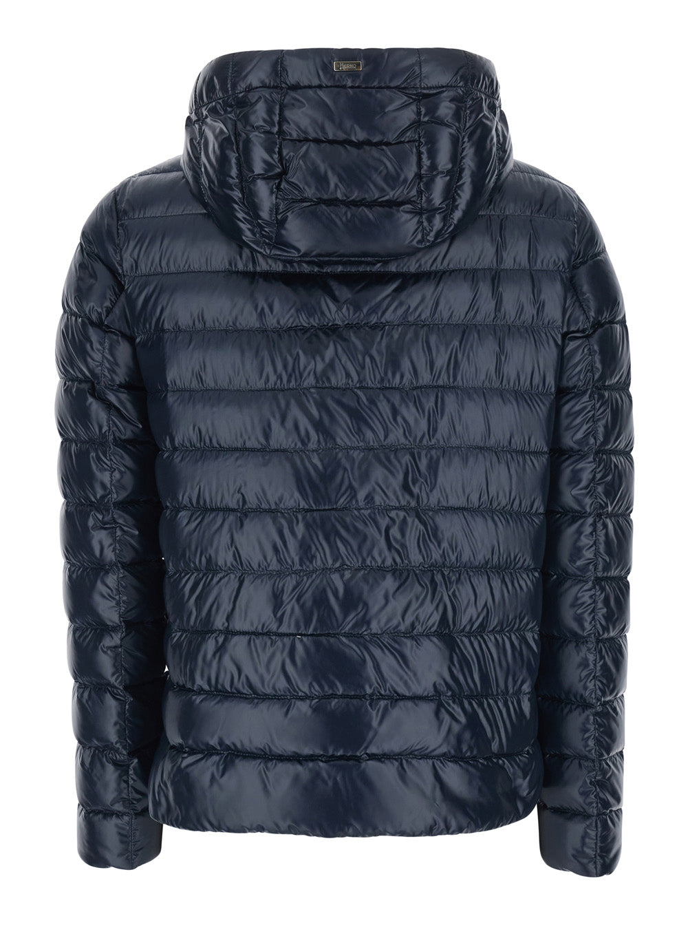Hooded Puffer Jacket Blue