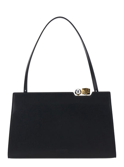 Handbag LE SALON Leather Black