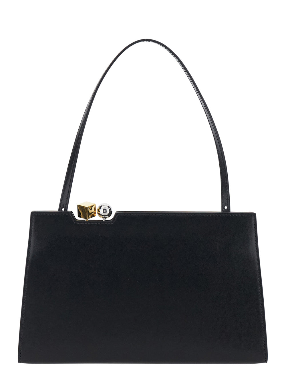 Handbag LE SALON Leather Black