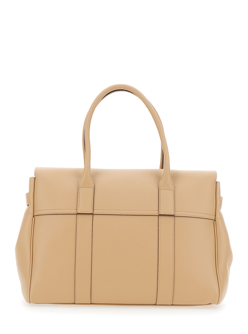Handbag Bayswater Beige Leather