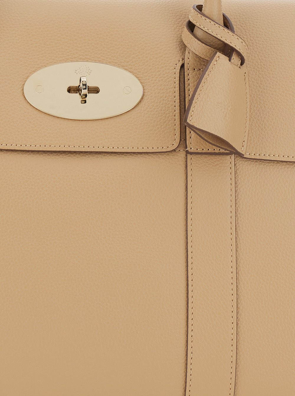 Handbag Bayswater Beige Leather