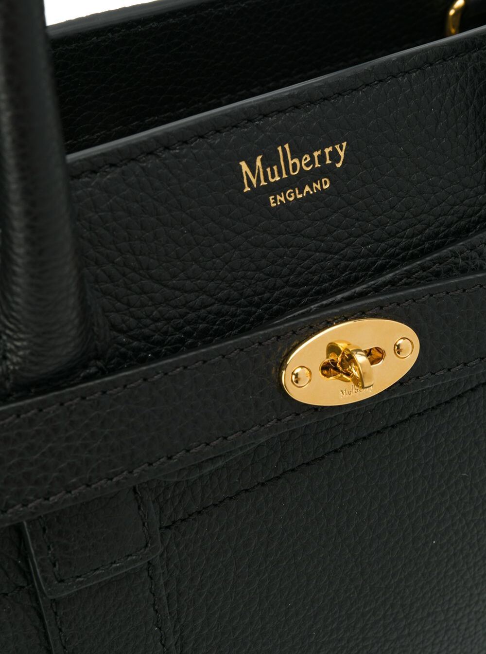 Handbag Batswater Small Black Leather