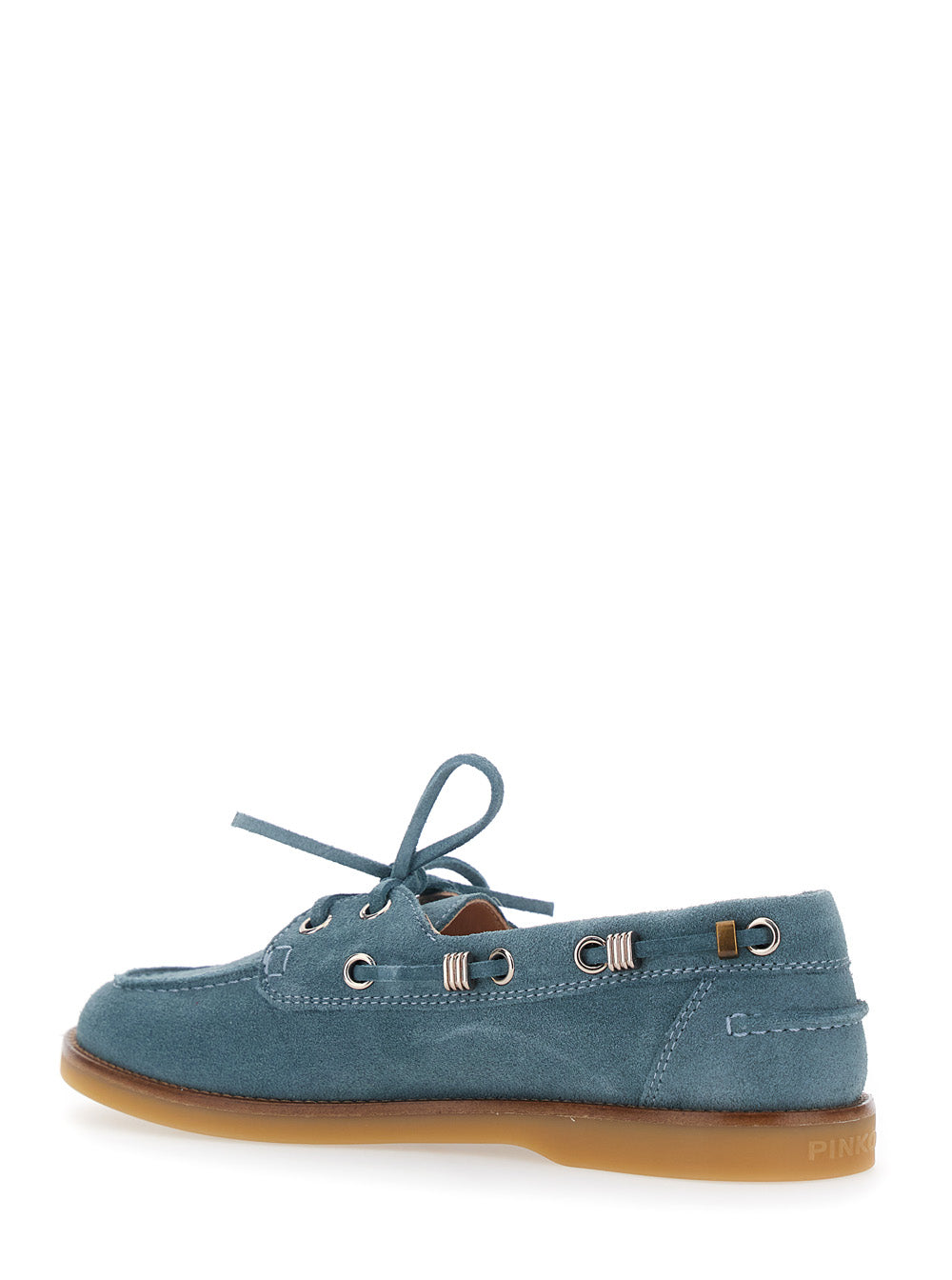 Loafers Grace Light Blue Suede