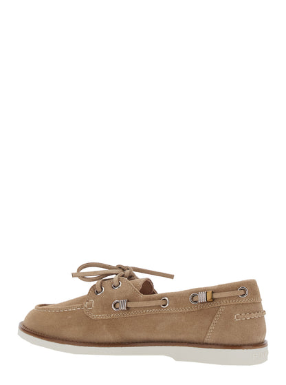 Loafers Grace Beige Suede