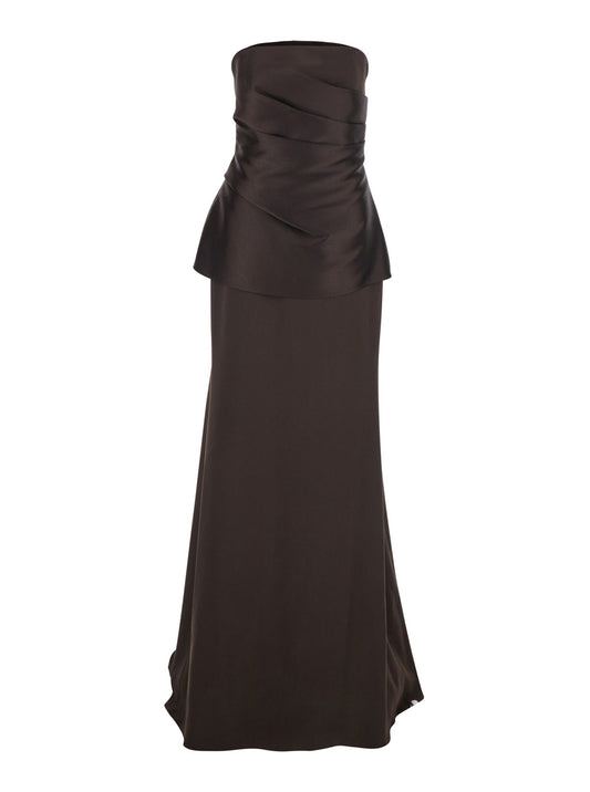 Maxi Dress Alia Brown