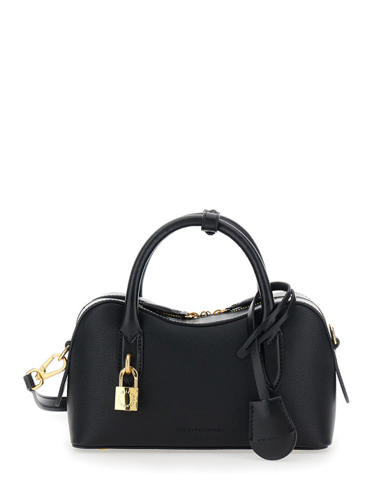 Handbag Ryder in Black Ecoleather