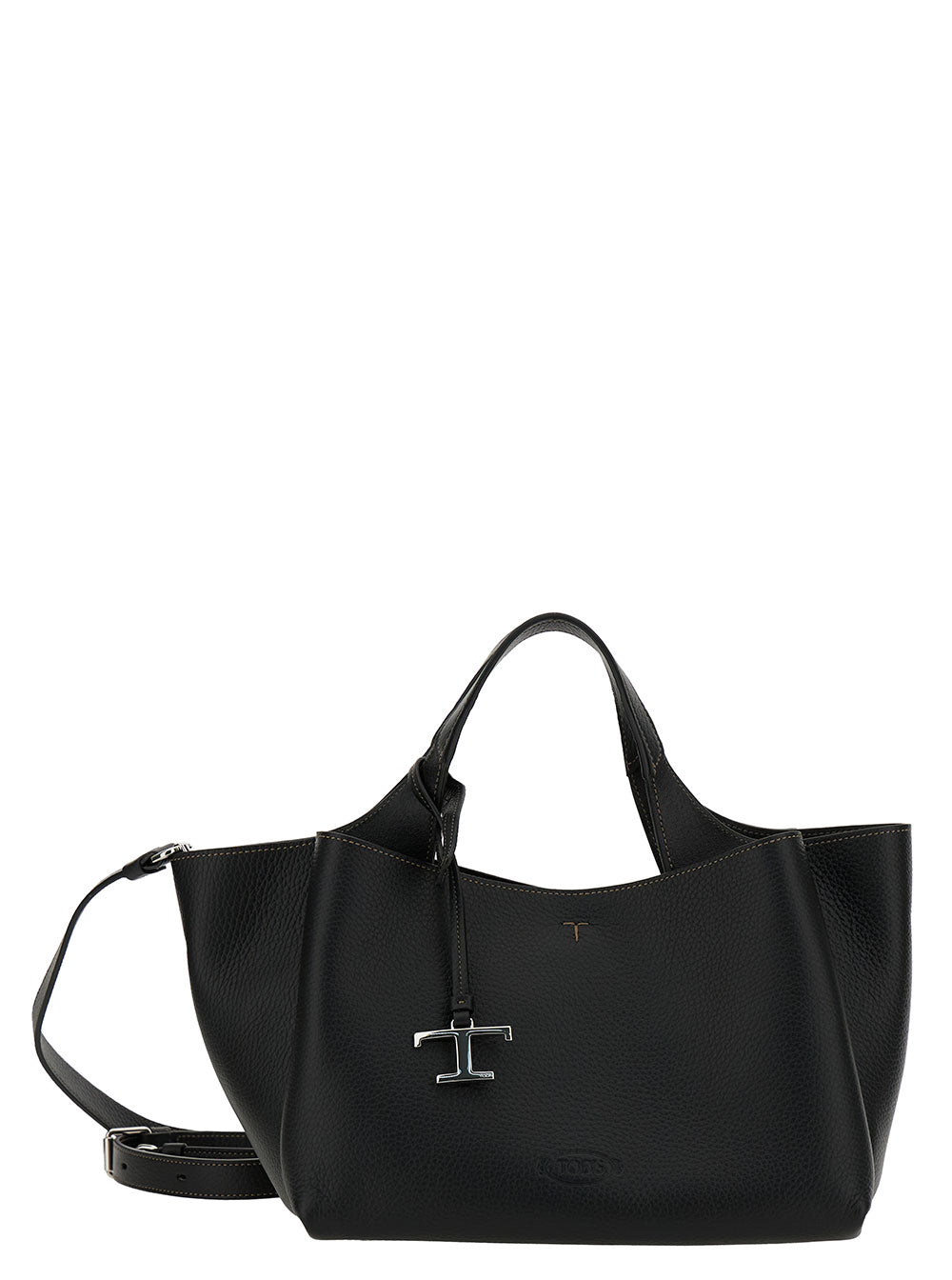 Handbag T Timeless Black Calfskin