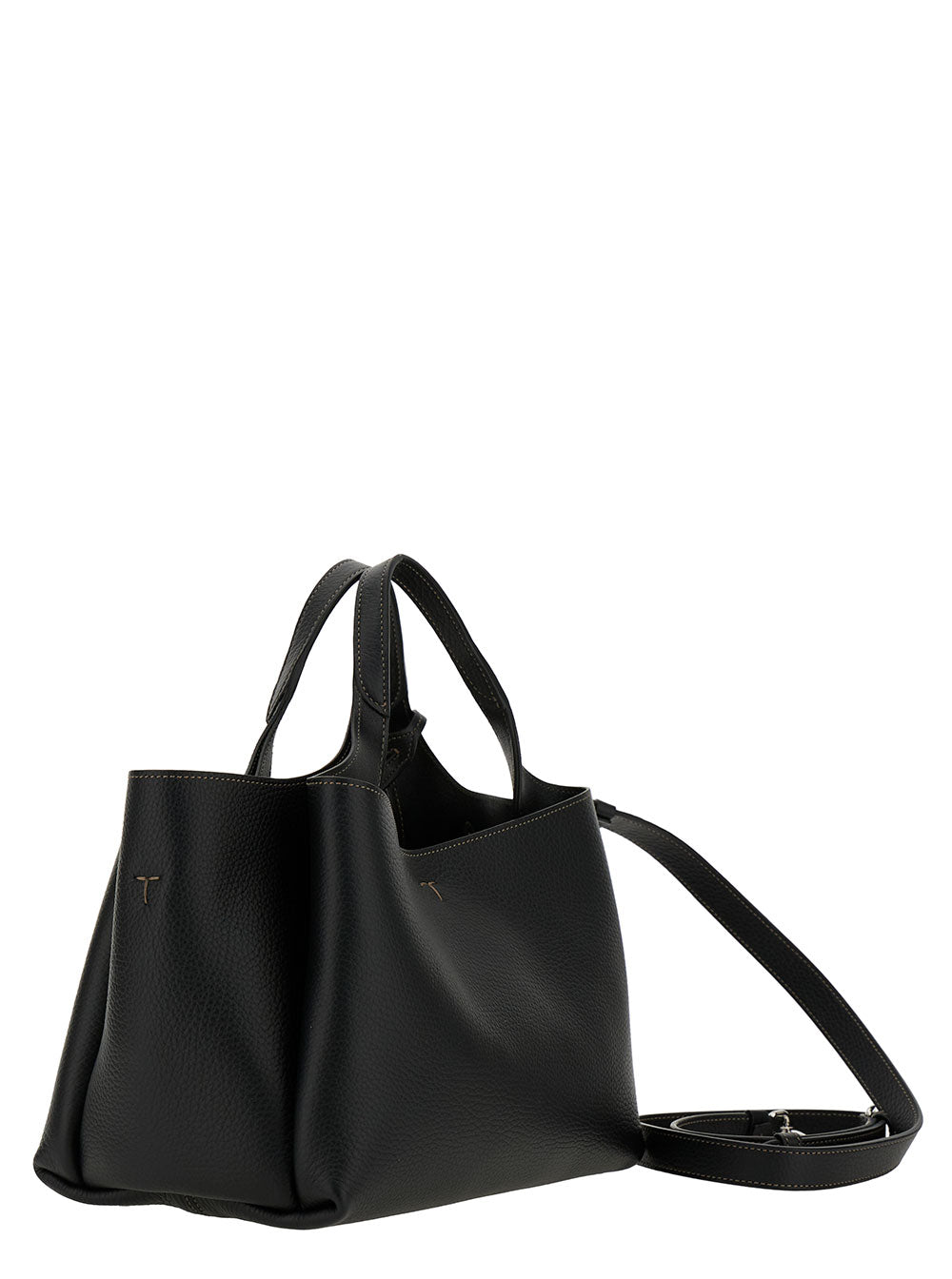 Handbag T Timeless Black Calfskin
