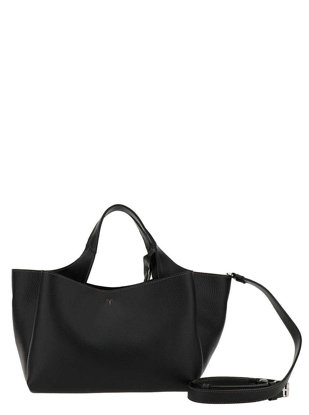 Handbag T Timeless Black Calfskin