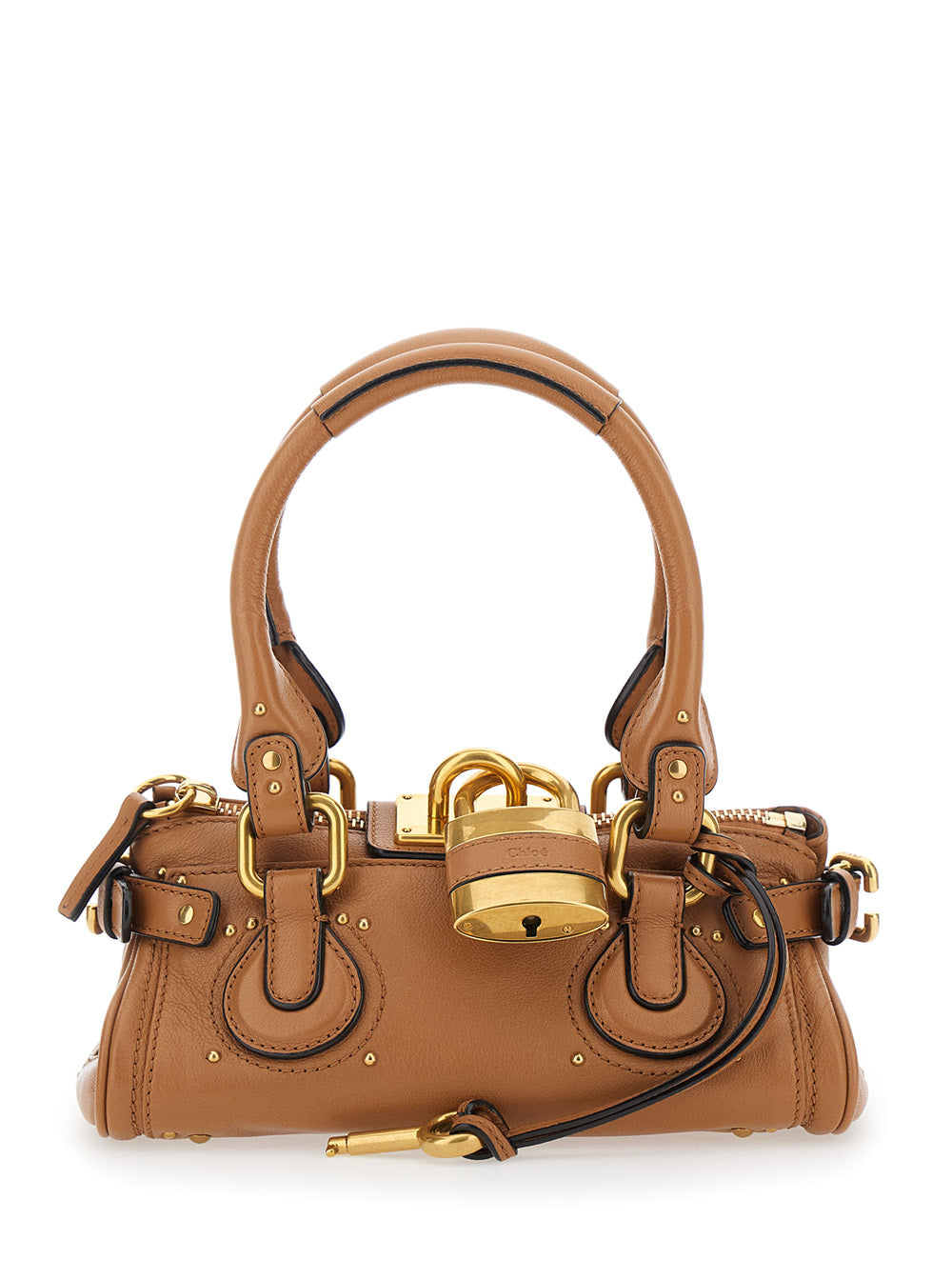 Handbag Paddington Brown Leather