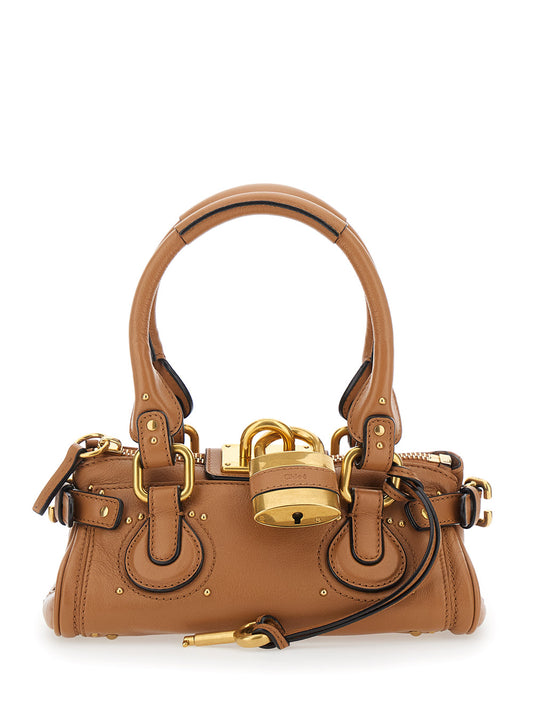 Handbag Paddington Brown Leather