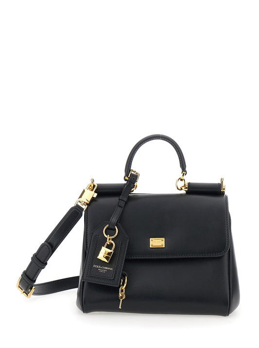 Handbag My Sicily Piccola Black Leather