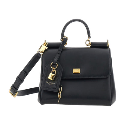 Handbag My Sicily Piccola Black Leather