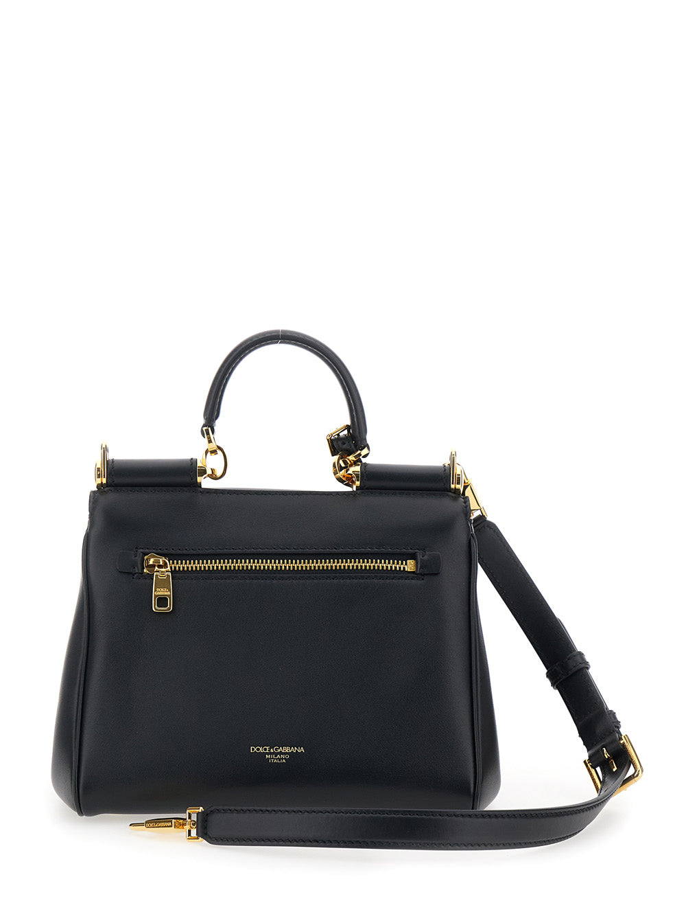 Handbag My Sicily Piccola Black Leather