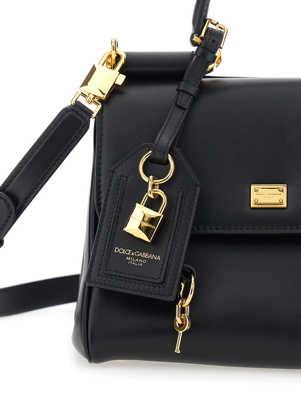 Handbag My Sicily Piccola Black Leather