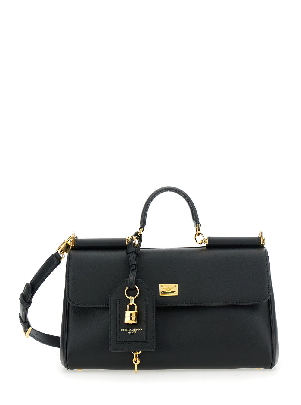 Handbag My Sicily Black Leather
