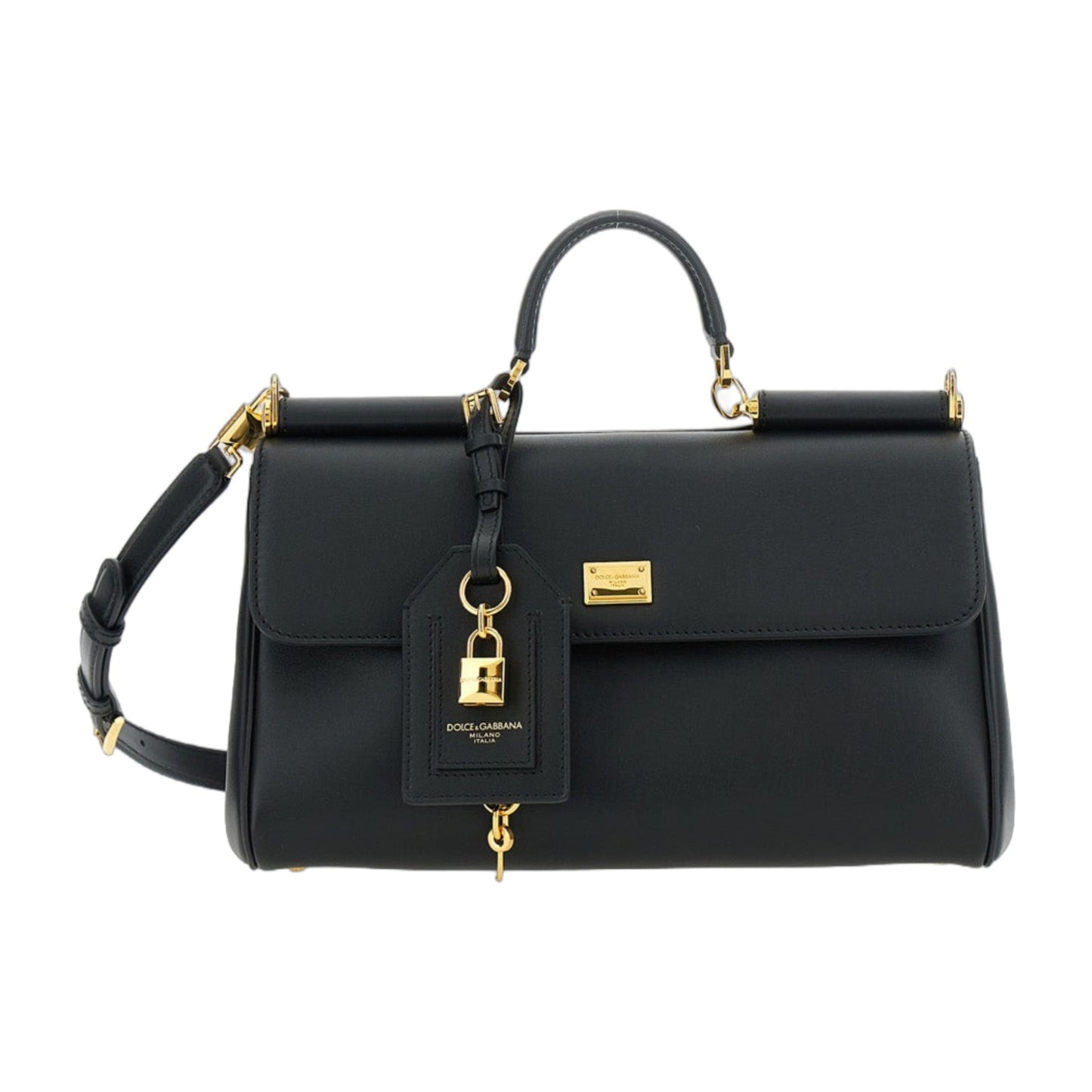 Handbag My Sicily Black Leather