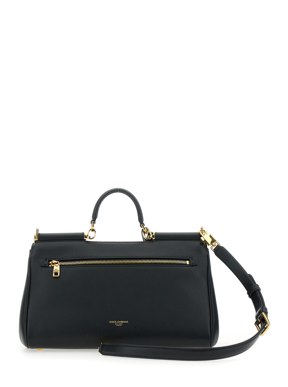 Handbag My Sicily Black Leather