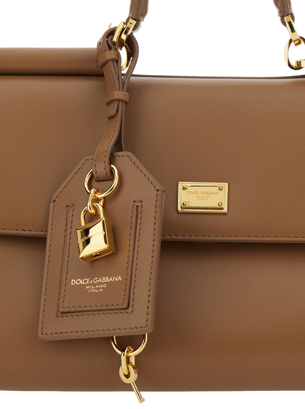 Handbag My Sicily Brown Leather