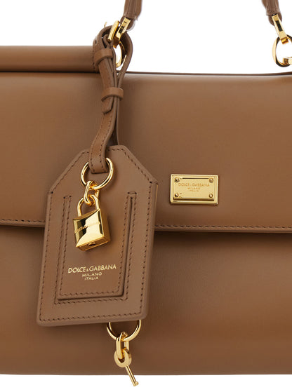 Handbag My Sicily Brown Leather