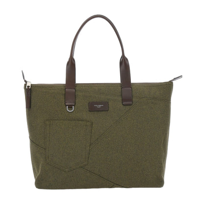 Shopper Bag Adamo Green Cotton