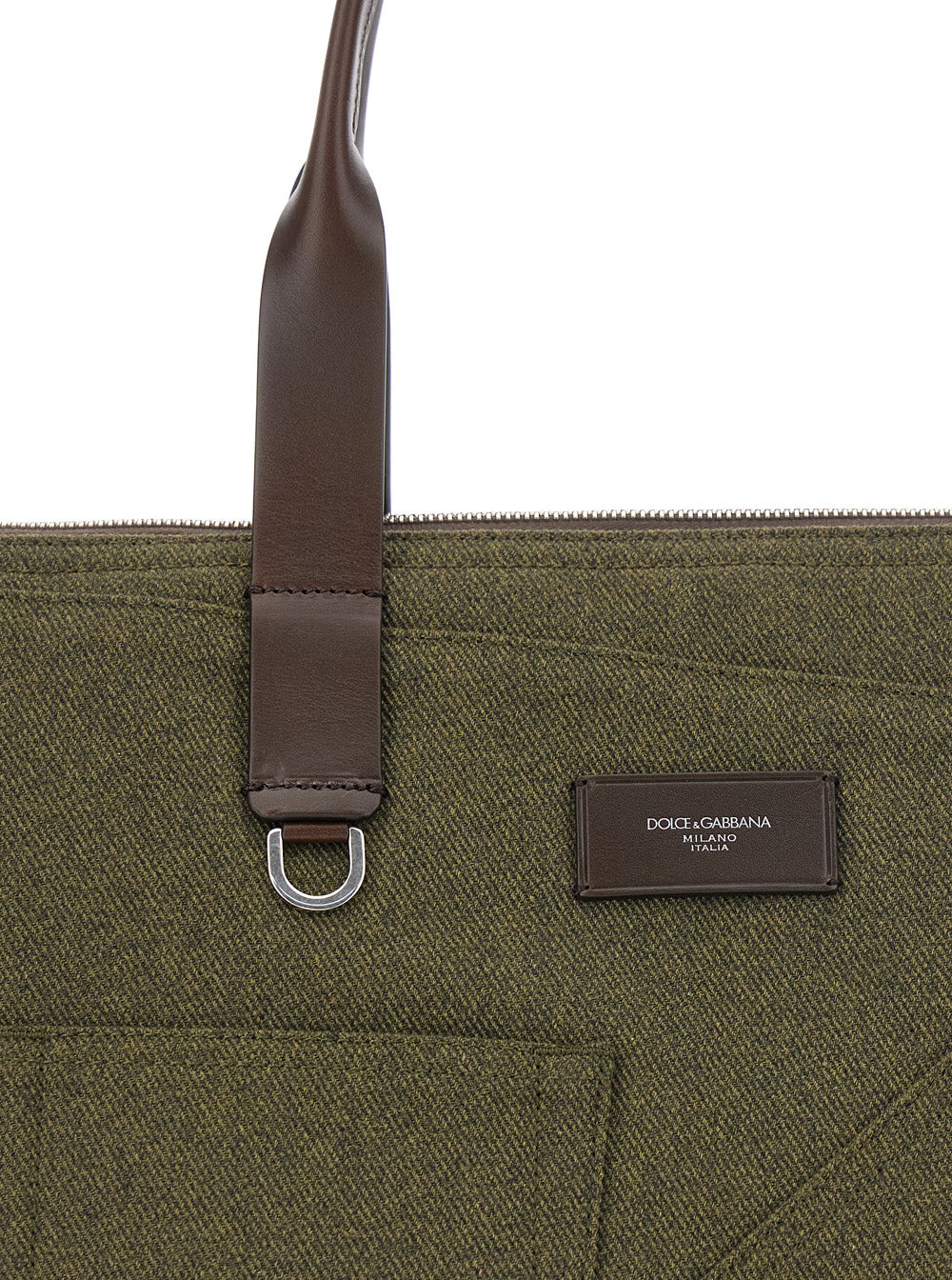Shopper Bag Adamo Green Cotton