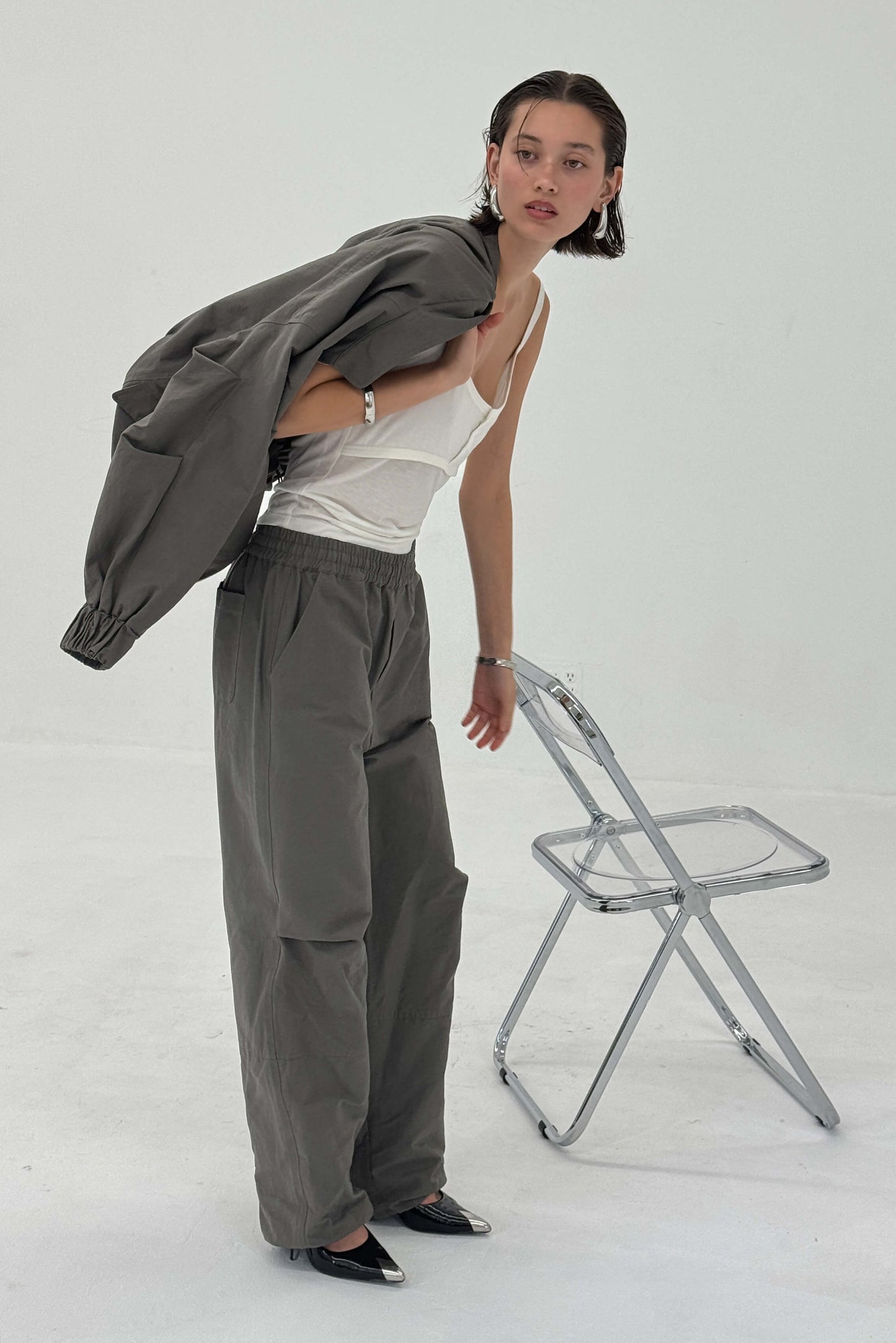 Sable Pant in Charcoal