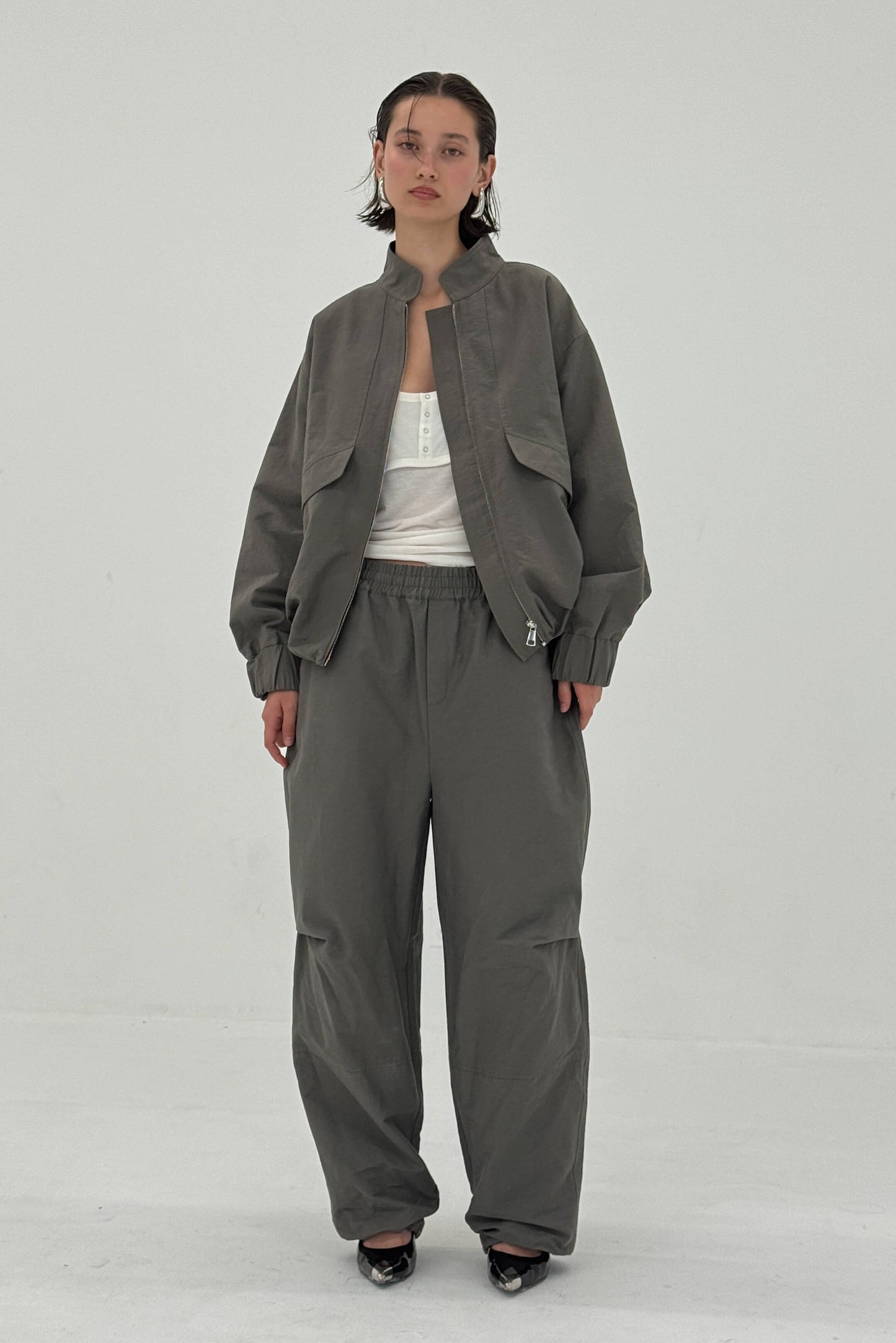 Sable Pant in Charcoal