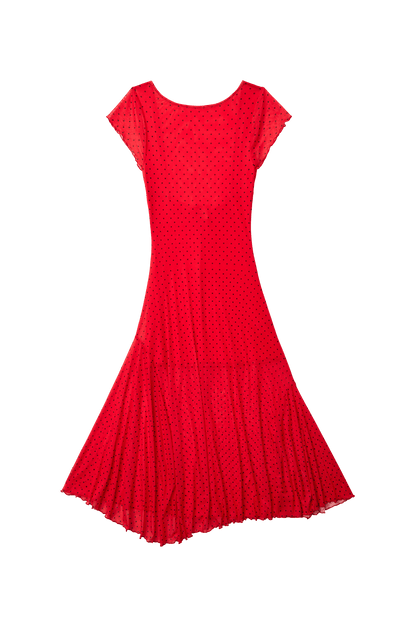 Valentina Dress in Red