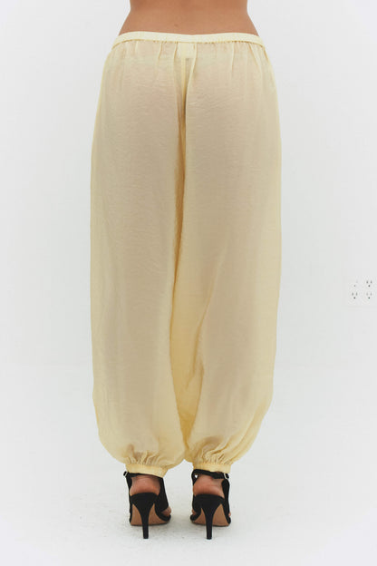 Zora Voile Pant in Butter