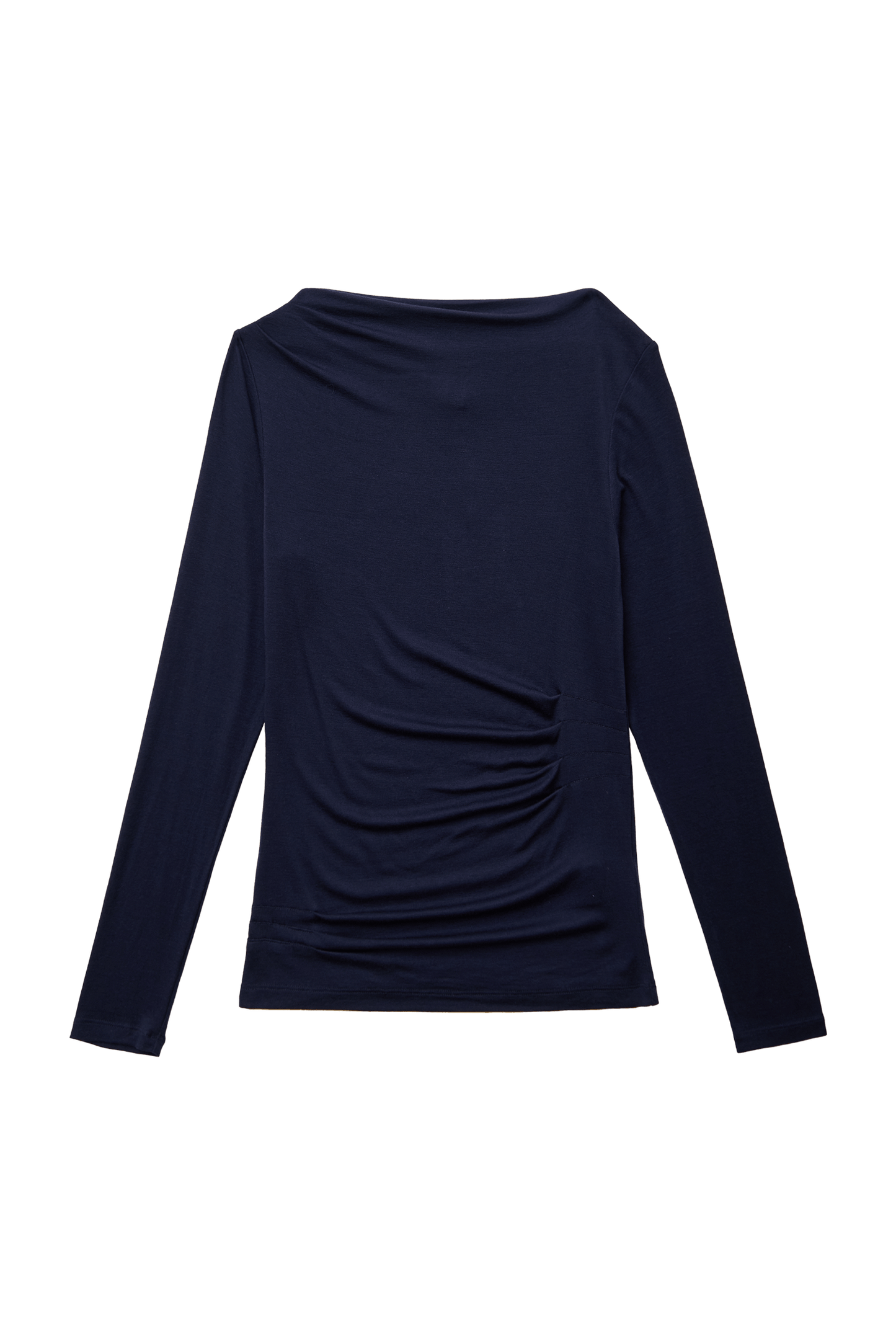 Narae Long Sleeve Top in Navy
