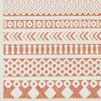 Jove Orange Outdoor Rug - Clearance