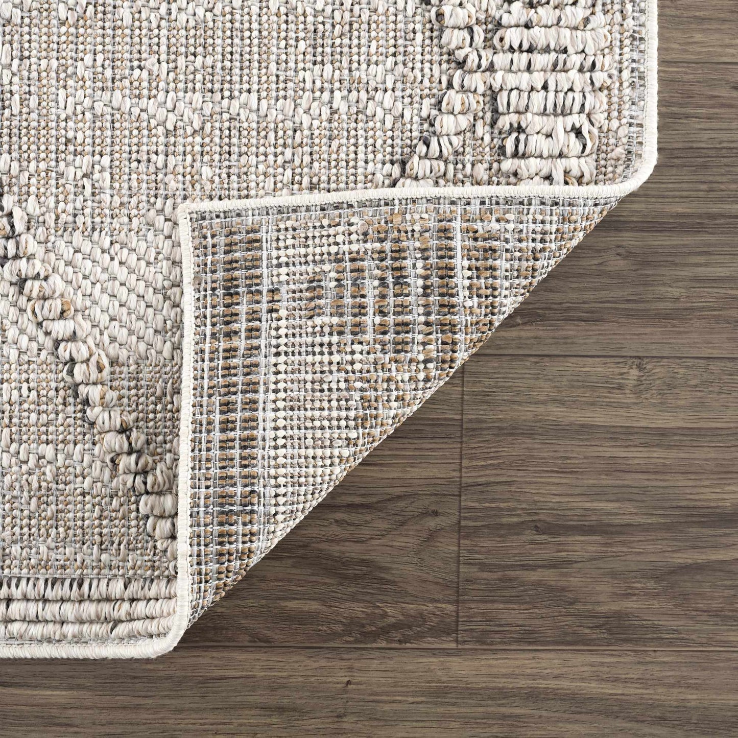 Nyla Bone Indoor & Outdoor Rug - 2x3 - Clearance