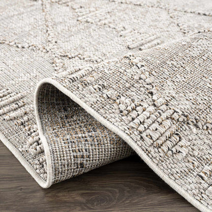 Nyla Bone Indoor & Outdoor Rug - 2x3 - Clearance