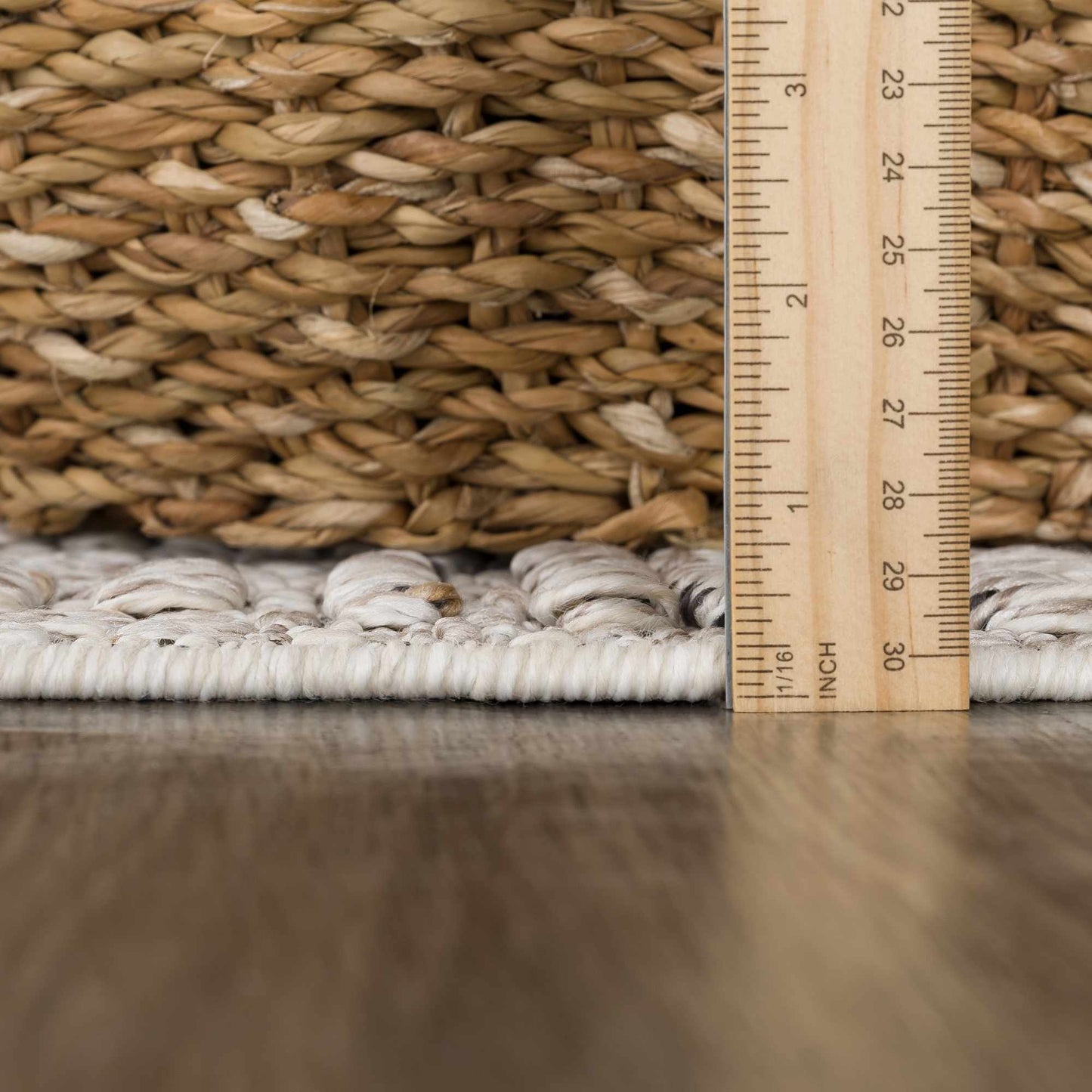 Nyla Bone Indoor & Outdoor Rug - 2x3 - Clearance