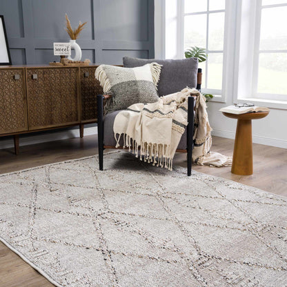 Nyla Bone Indoor & Outdoor Rug - 2x3 - Clearance