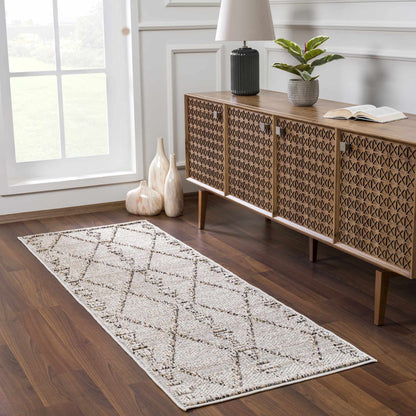 Nyla Bone Indoor & Outdoor Rug - 2x3 - Clearance