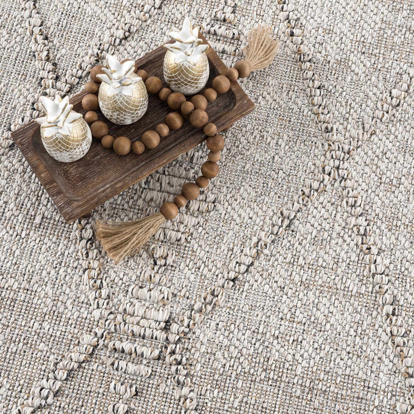 Nyla Bone Indoor & Outdoor Rug - 2x3 - Clearance