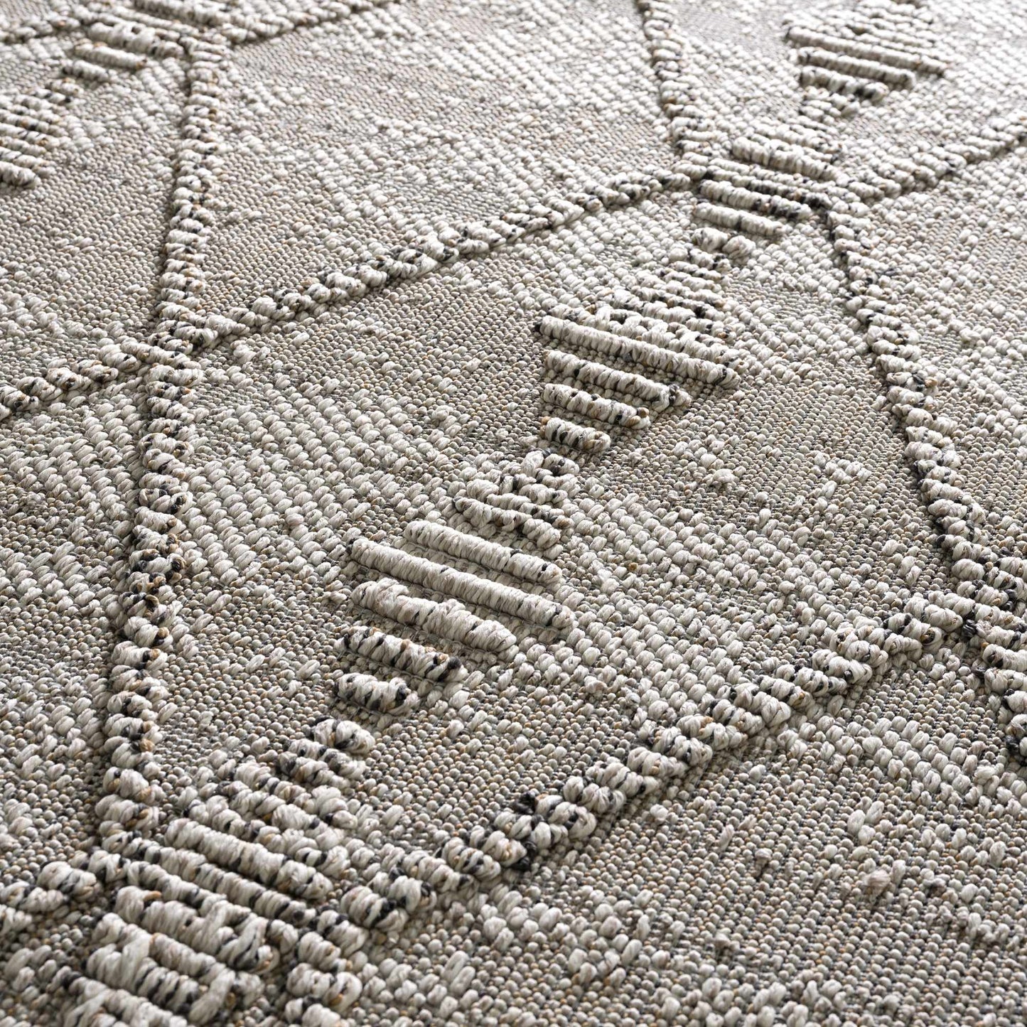 Nyla Bone Indoor & Outdoor Rug - 2x3 - Clearance