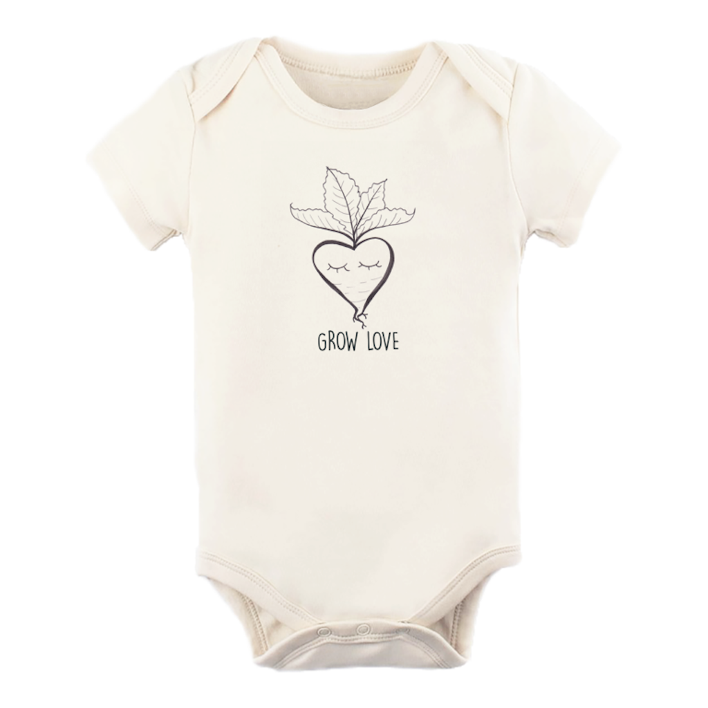 Tenth & Pine Grow Love Organic Cotton Baby Bodysuit